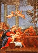 Francesco Albani The Holy Family oil